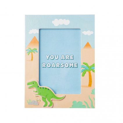 LDW189 A Dinosaurs Frame YouAreRoarsome Front