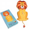 1350 4 1350 1 detske nastenne hodiny ve tvaru lva charlie the lion