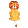 Dětské nástěnné hodiny ve tvaru lva Charlie the Lion