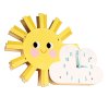 1362 5 1362 2 detske nastenne hodiny ve tvaru slunce a mraku hello sunshine