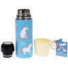 4844 3 4844 modra termoska s bilym hrnickem s motivy jednorozce magical unicorn