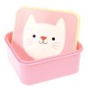 4856 3 4856 ruzovy svacinovy box s motivem kocky cookie the cat
