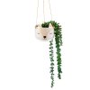 XDC367 B Woodland Fox Hanging Planter Lifestyle