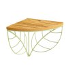 ZHA007 A Wire Leaf Corner Shelf