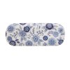 LOU041 A Blue Willow Floral Glasses Case