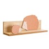 IFF011 B Woodland Friends Hedgehog Shelf Side