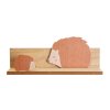 IFF011 A Woodland Friends Hedgehog Shelf Front