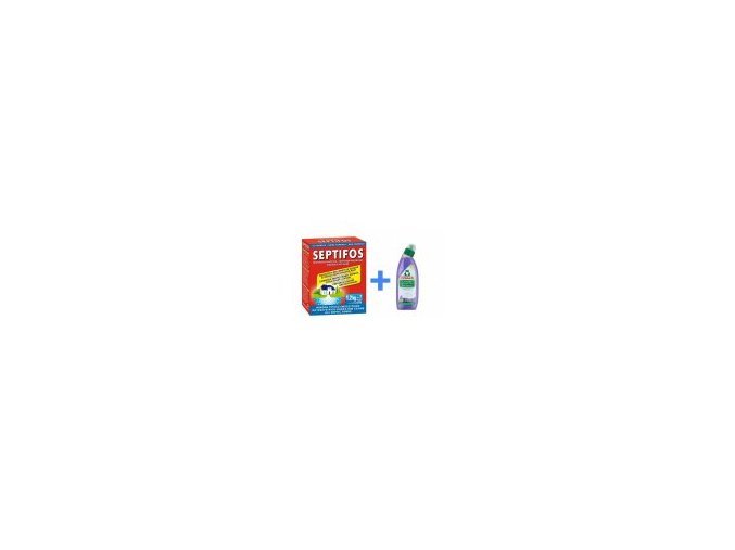 Septifos 1,2 kg + WC gel Frosch Levandule