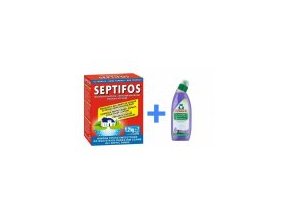 Septifos 1,2 kg + WC gel Frosch Levandule