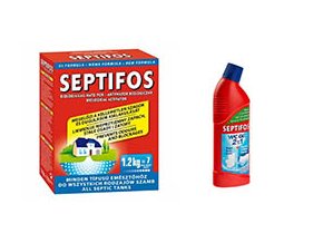 AKCE - Septifos 1,2 kg + SEPTIBIO WC GEL 750 ml 3v1
