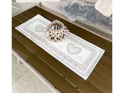 Gobelínové obrusy a obliečky Montage Beige (Veľkosť malá štóla 40x100)