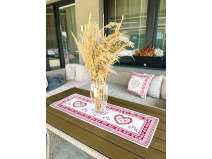 Gobelínové obrusy NEW HOME červený (Veľkosť stolové prestieranie 35x50)