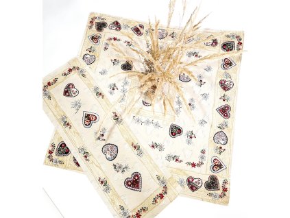 Gobelínové obrusy BURU (Veľkosť konferenčný obrus 40x100)