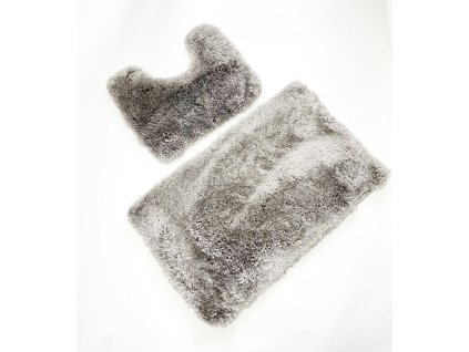 Kúpeľňový 2-SET  sivý (Veľkosť 2-SET)