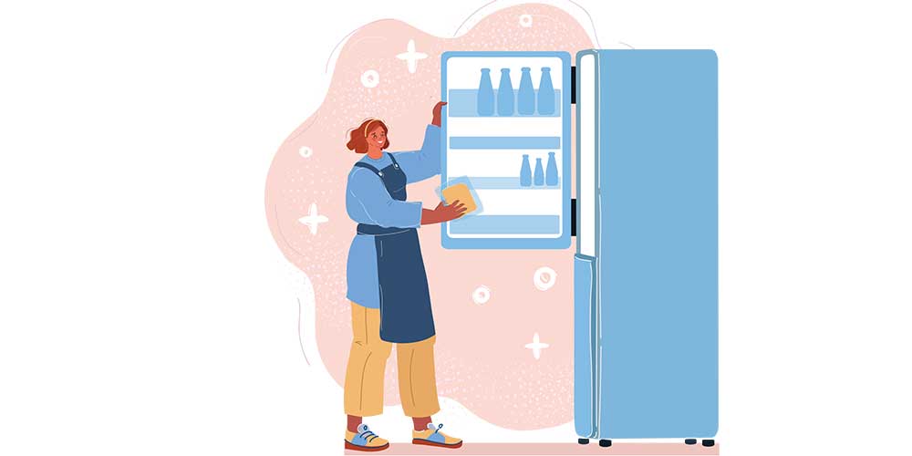 Jak správně čistit lednici a mrazák: Jak, kdy a čím?