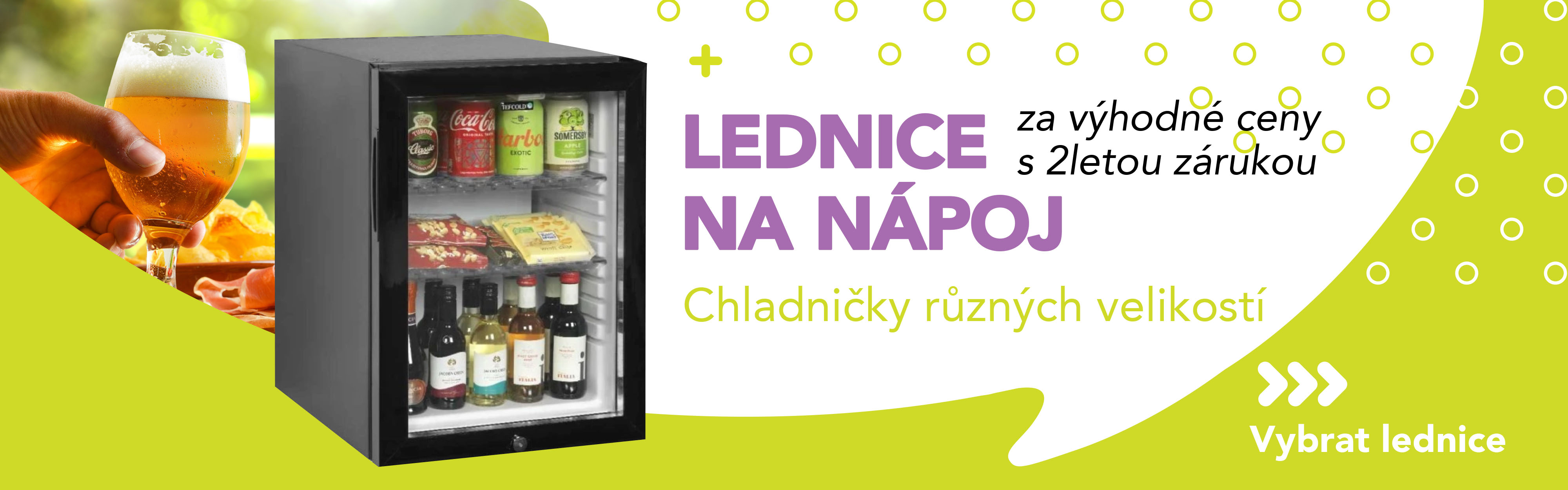 Lednice na nápoje