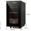 7946 1 humidor klarstein el presidente 23 23 litru