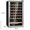 7376 1 vinoteka klarstein vinamour 32 uno 36 lahvi
