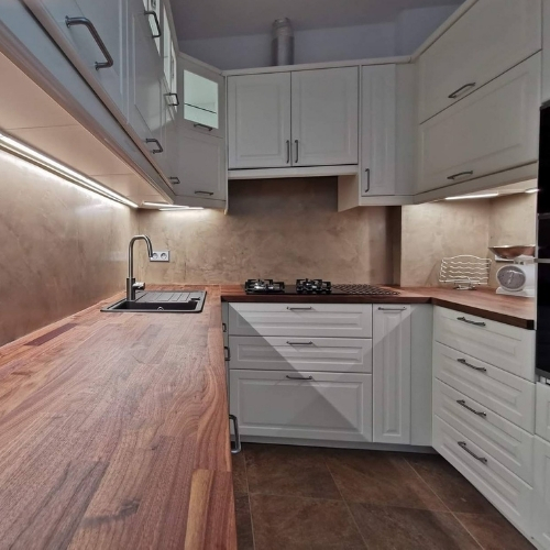 Benátský štuk - kuchyň