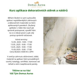 Chcete ovládnout umění dekorativních stěrek pod vedením profíka z Itálie? 🇮🇹 Pořádáme kurz, kde si na vlastní kůži...