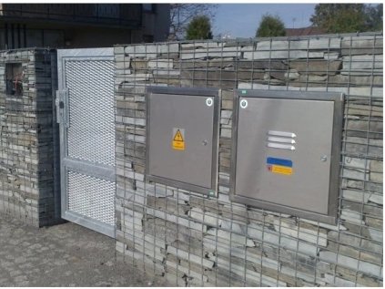 Gabionový koš 10x5 cm 1