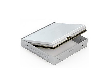 Revizní dvířka protipožární CELOPLECHOVÁ do STĚNY/ZDIVA RFP 500x500 KL EI60