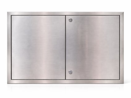 revizní dvířka dvoukřídlá nerez