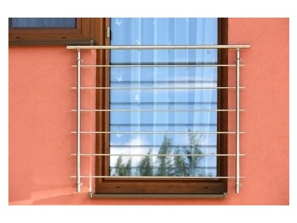 Set zábradlí pro franouzská okna - nerez
