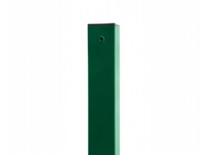 Sloupek ZELENÝ (ZN+PVC) 60x60 mm - 260 cm