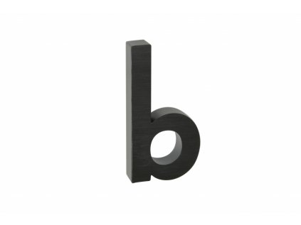 Domovní číslo - b, ČERNÉ 3D, 100 mm