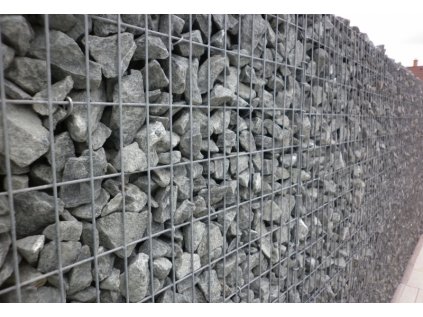 GABIONOVÁ STĚNA 10x5 cm - rozm. 320x200x30 cm
