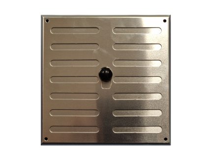 Větrací mřížka 190x190 mm uzavíratelná zinek