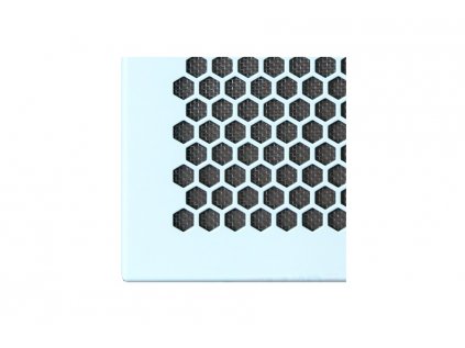 DOMYS e-shop: Větrací mřížka 26x14 cm HEXA hliníková - bílá