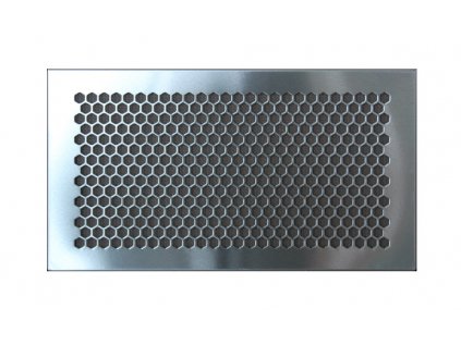 DOMYS e-shop: Větrací mřížka 50x14 cm HEXA hliníková