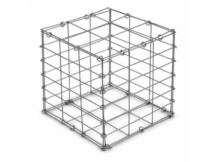 Gabionový koš oka 10x5 cm