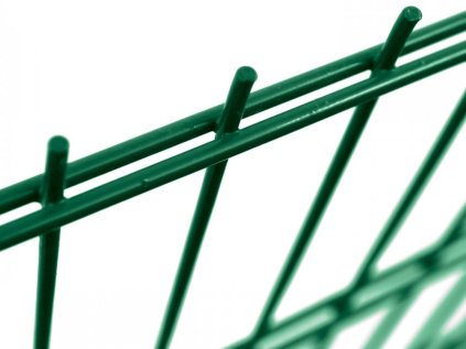 plochý plotový panel zelený