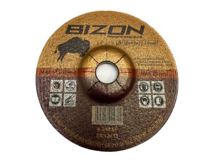 Brusný kotouč na kov 150x4 mm BIZON