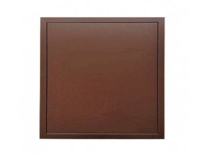 DOMYS e-shop: Revizní dvířka 80x60 cm HNĚDÉ ZN na magnet