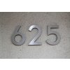 Domovní číslo STŘÍBRNÉ 3D