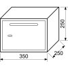 Vhozový ocelový sejf s mechanickým zámkem RS.25.FK