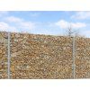 Gabionový plot, stěna 2D