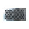 DOMYS e-shop: Větrací mřížka 50x14 cm HEXA hliníková - hnědá