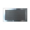 DOMYS e-shop: Větrací mřížka 50x26 cm HEXA hliníková - hnědá
