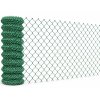 Poplastované pletivo zelené