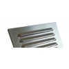 DOMYS e-shop: Větrací mřížka se síťovinou nerez 500x140 mm