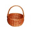 košík na houby pr.20x28cm lakovaný