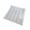 Větrací mřížka bílá 400x400 mm žaluzie 2
