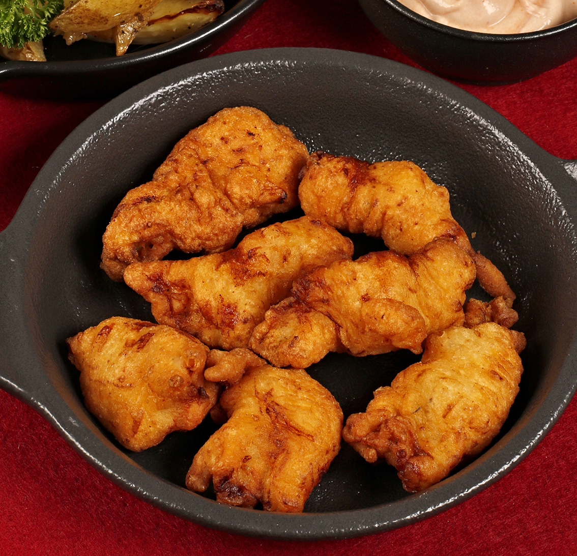 Zlatavé a křupavé řízky z horkovzdušné fritézy