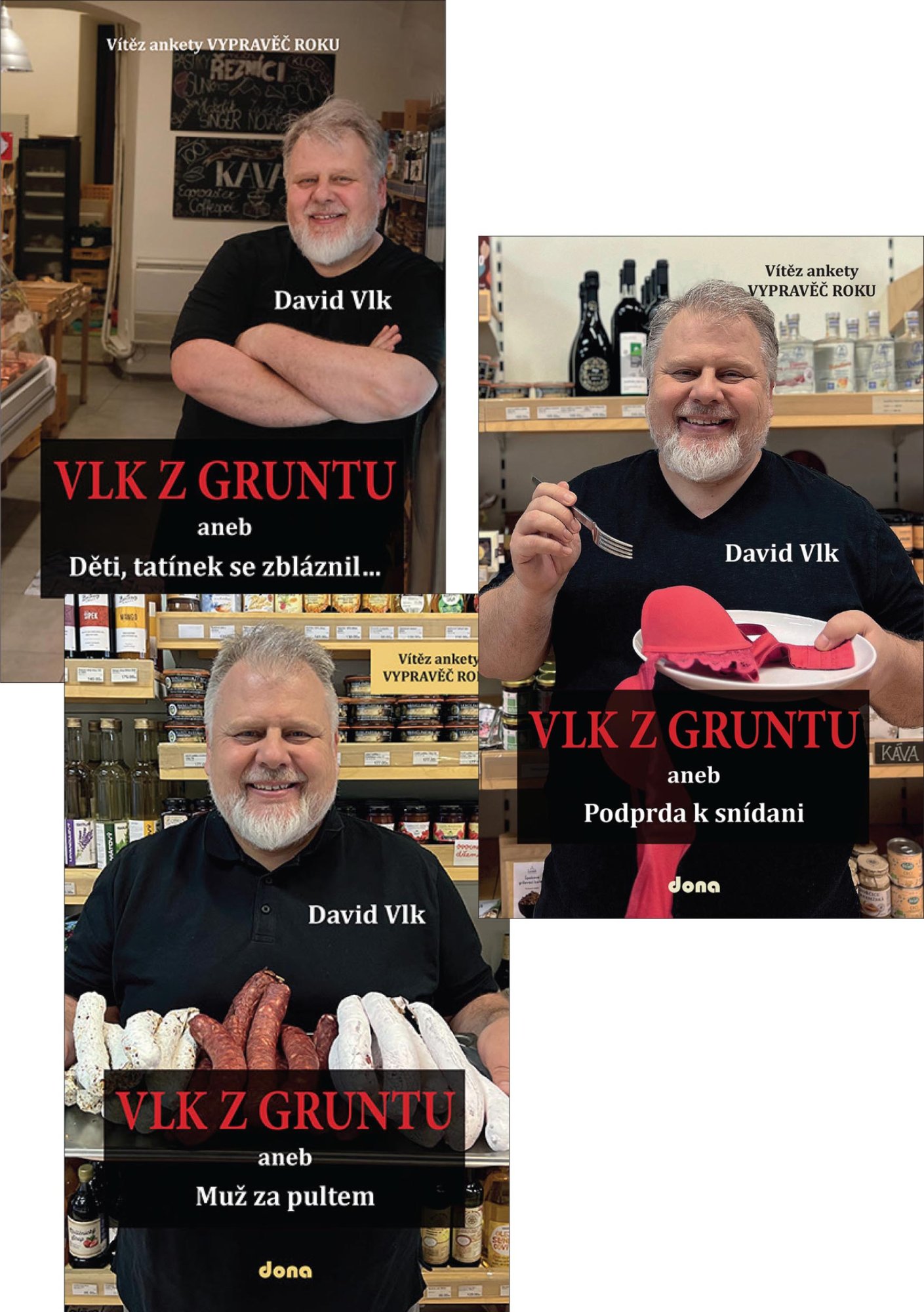 Kdo je Vlk z Gruntu: autor, u kterého se lidé smějí v čekárnách i nemocnicích