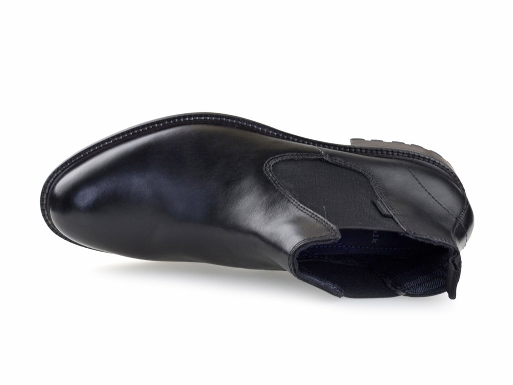 Bugatti, pánská černá chelsea obuv 311A0A321000 - DONA BOTA